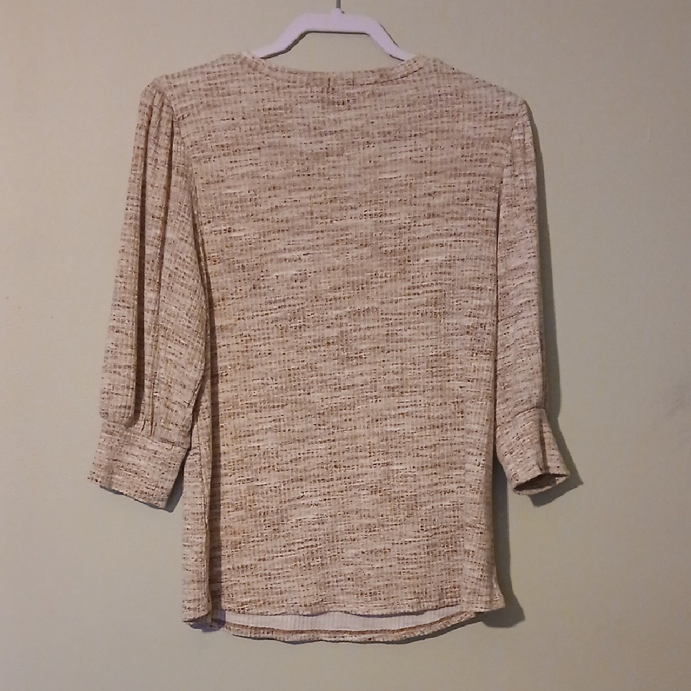 Lee Tan Striped Top Size L - Picture 4 of 4